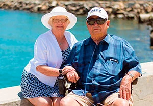 Senior couple